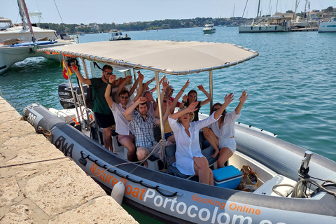 Boottocht vanuit Portocolom naar het natuurgebied Cala VarquesBoottocht van Portocolom naar het natuurgebied Cala Varques