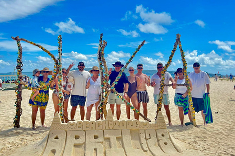 Boracay Private Island-Hopping Tour and Buffet Dinner