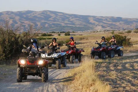 Agadir: Quad Bike Safari Desert With Moroccan Tea