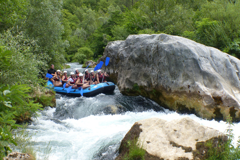 Split/Omiš: Cetina River Rafting with Cliff Jump &amp; Swimming3-Hour Rafting from Omiš