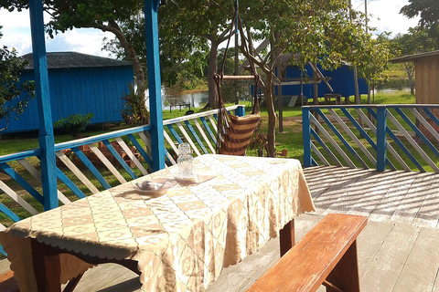 Manaus: Riverside Experience Tour, Fishing, Connection and Lunch Included.