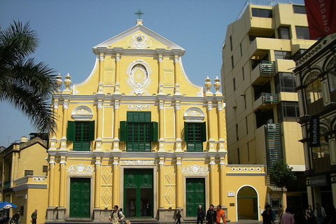 From Hong Kong: Private Macau Heritage Tour with transfer