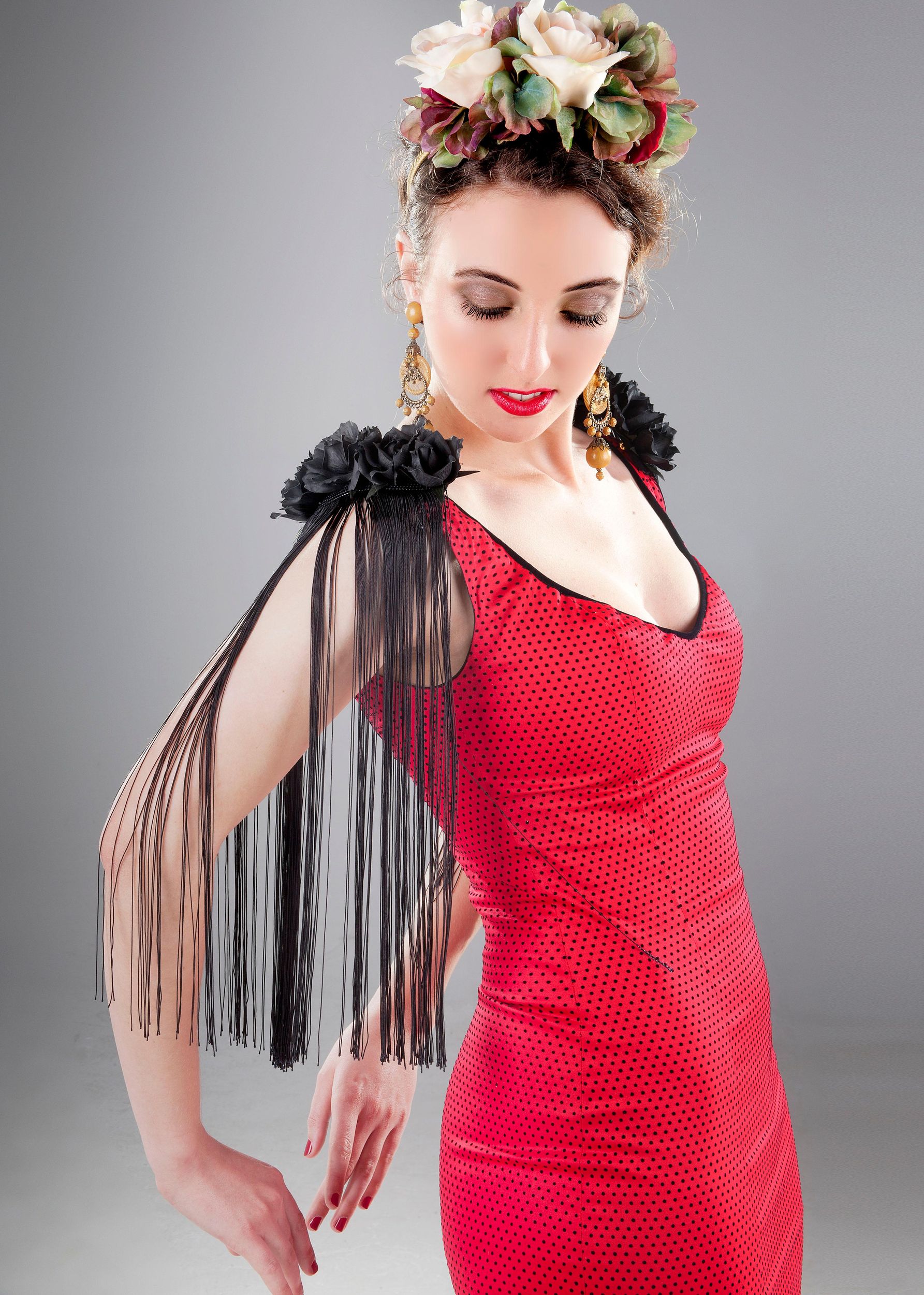 Kleide dich und fühle dich wie eine echte Flamenca