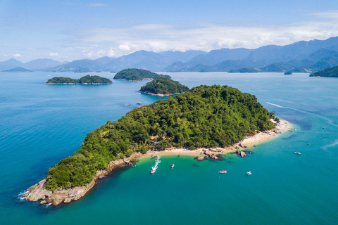 Pelado Island in Paraty - Transportation by Van and Speedboat