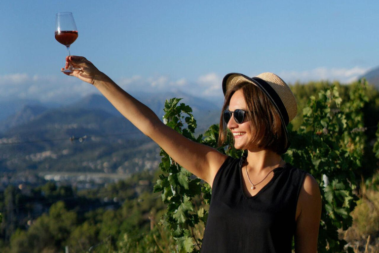 Nice : Visite des vignobles avec dégustation de vinOption avec transport