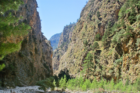 From Chania: Full-Day Samaria Gorge Trek ExcursionFrom Kalyves or Almyrida