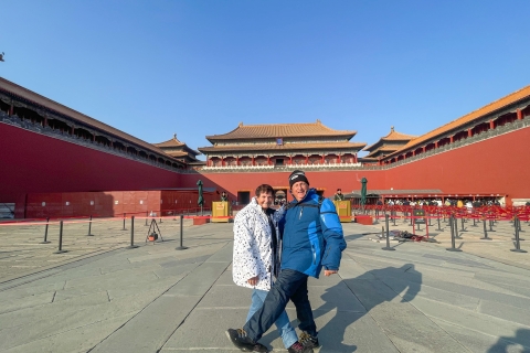 Prywatna całodniowa wycieczka po Zakazanym Mieście, placu Tian'anmen i Wielkim MurzePrywatna całodniowa wycieczka po Wielkim Murze, Zakazanym Mieście i placu Tian'anmen