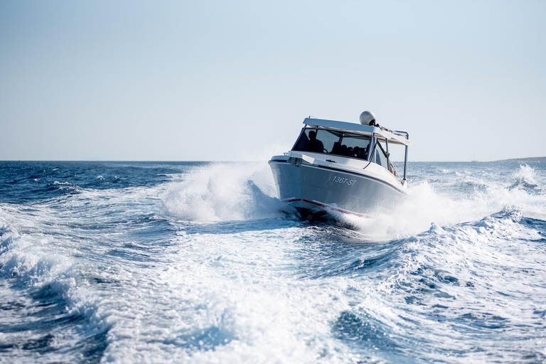 سبليت: جولة بالقارب السريع في البحيرة الزرقاء وتروجير وسولتا