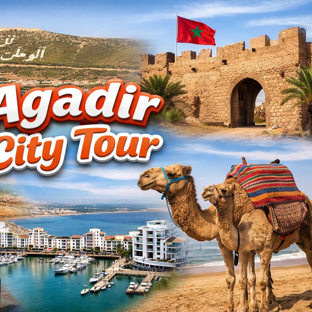 Agadir: Sightseeing-Entdeckungstour mit Souk-Markt