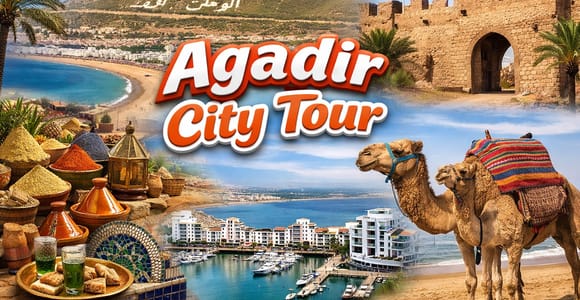 Agadir: City Sightseeing Discovery Tour With Souk Market
