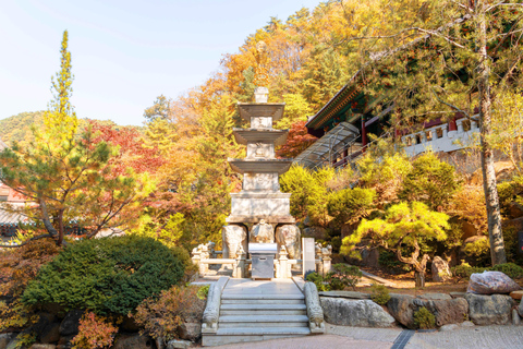 Danyang Tour:Guinsa Temple & Bobaljae & Ondal Park and Cave Depart From Hongik Univ. Station Exit 4