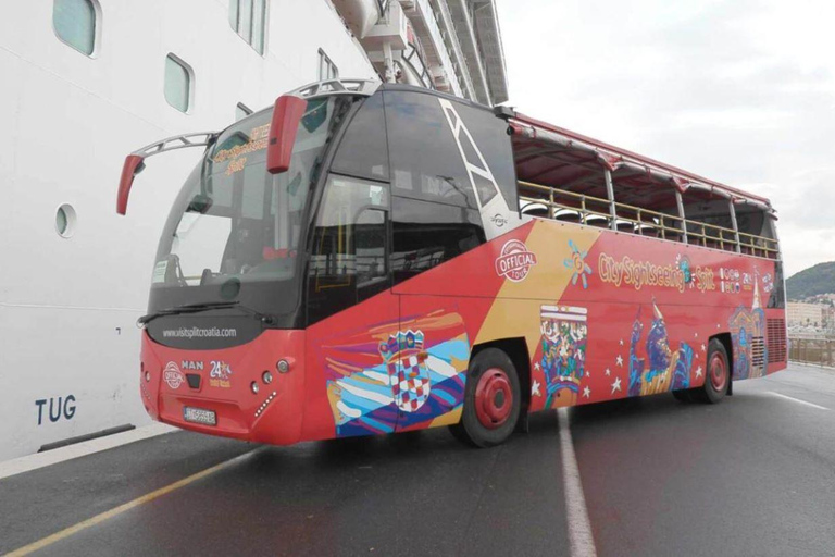Split: City Sightseeing Hop-On Hop-Off Bus Tour & Extras 24-Hour Ticket