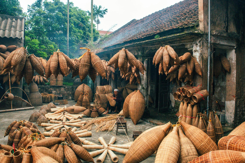 Hanoi Co Loa Citadel or Fish Trap, Soy Sauce_Incense Village Private Tour Hanoi: Co Loa Ancient Citadel Guided Tour