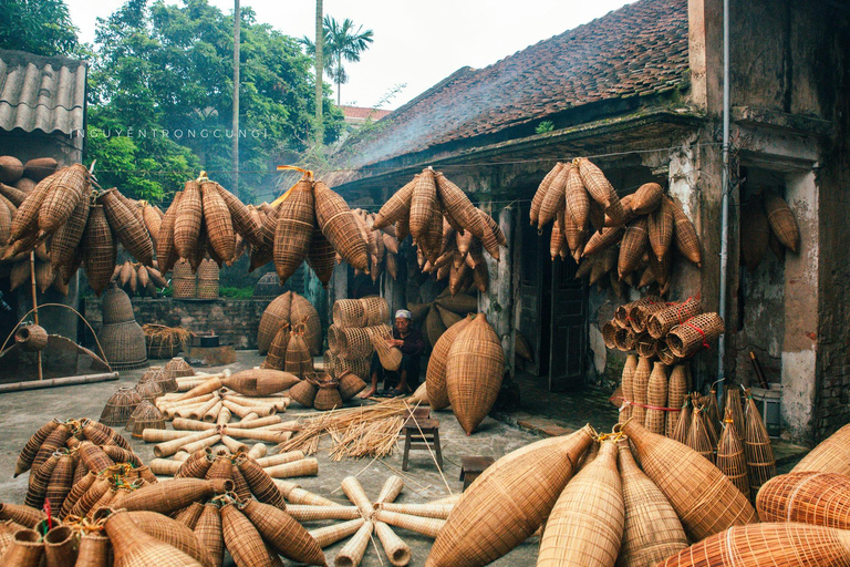 Hanoi Co Loa Citadel or Fish Trap, Soy Sauce_Incense Village Private Tour Hanoi: Co Loa Ancient Citadel Guided Tour