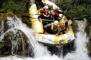 Montanejos: Extrem-Rafting auf dem Fluss Mijares