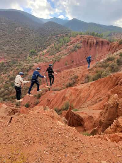 Aventure à Marrakech : tyrolienne et randonnée dans l'Atlas - trekking