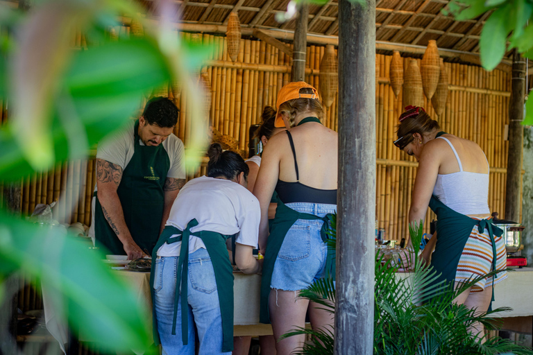 Hoi An: Cooking Class, Market Tour, Fishing & Basket Boating Private Culinary Journey