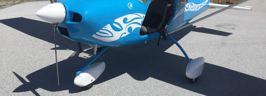 Bora-Bora 30 minutes de vol privé en avion léger