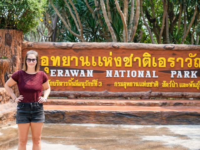 Visit From Bangkok Erawan Park & Kanchanaburi Small-Group Tour in Kanchanaburi, Tailandia
