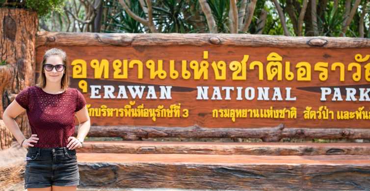 From Bangkok: Erawan Park & Kanchanaburi Small-Group Tour