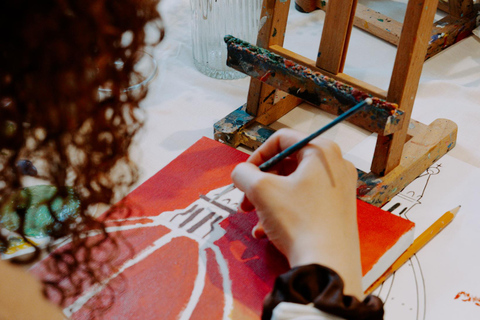 Florenz: Malen &amp; Wein mit Blick auf die Ponte Vecchio