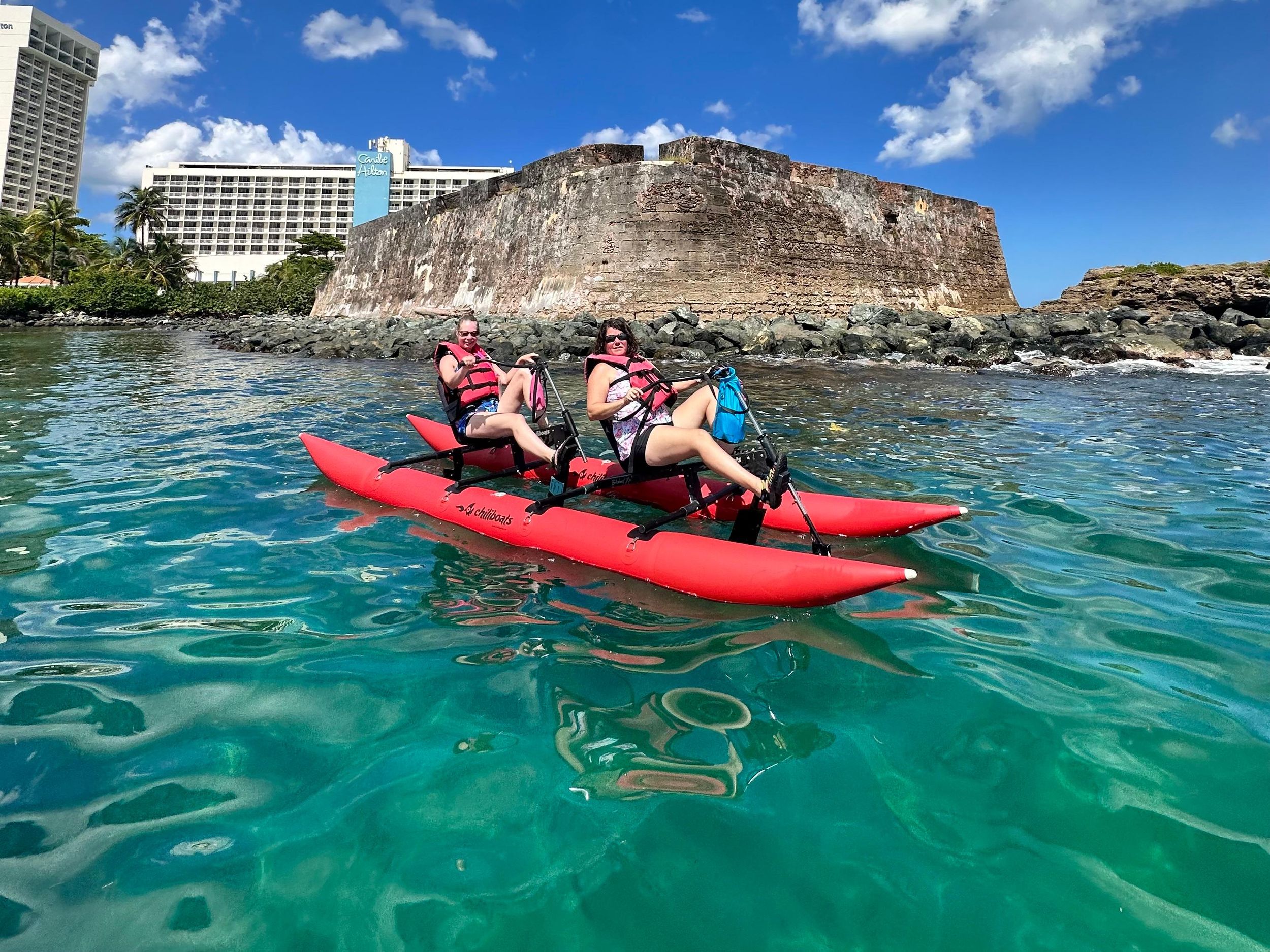 San Juan: Tagestour mit dem Tretboot in der Condado-Lagune – Chiliboats