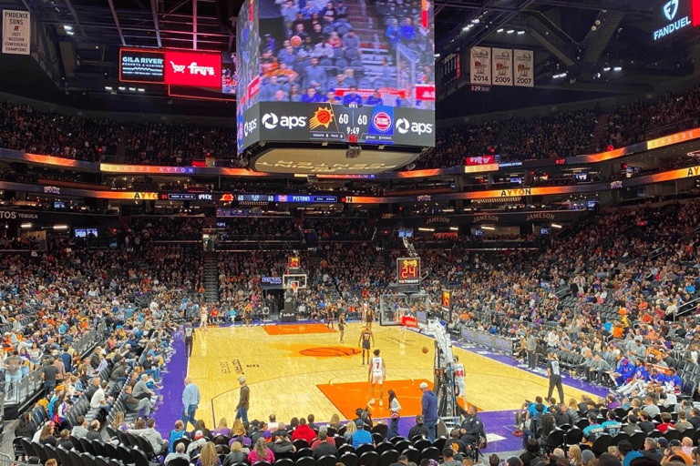 Phoenix: Phoenix Suns Basketball Spiel TicketNormale Sitze: Hoch bis mittelhoch