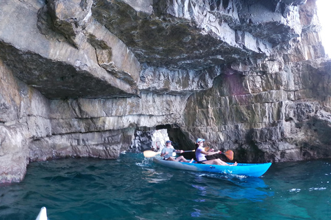 Passeio de caiaque em Positano