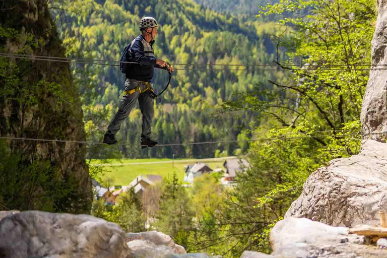 Bled: Hvadnik Gorge Via Ferrata Tour with Wire Bridges