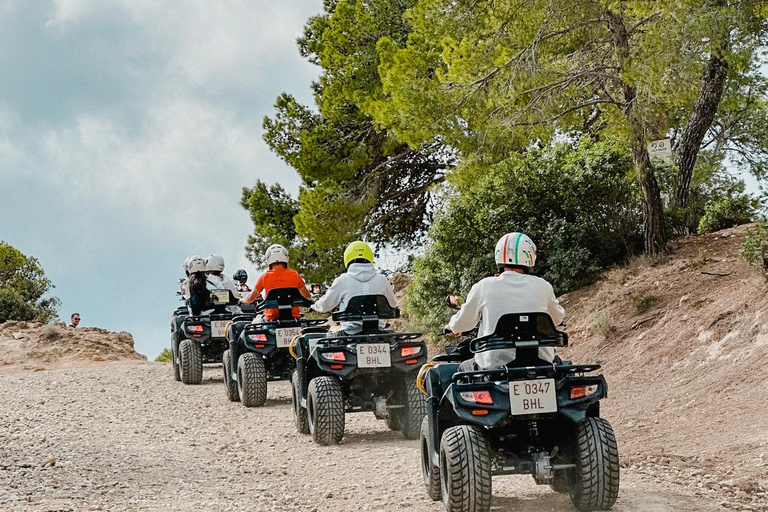 Maiorca : Da Santa Ponsa - 3 ore di tour in quad con guidaTour in Quad al tramonto - Duo (2 persone sul Quad)