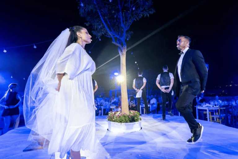 Athens: Greek Wedding Rooftop Party & Interactive Live Show Spirits Only Package