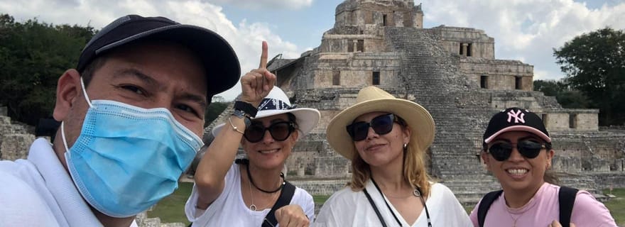 Edzná avec un habitant : une aventure archéologique maya