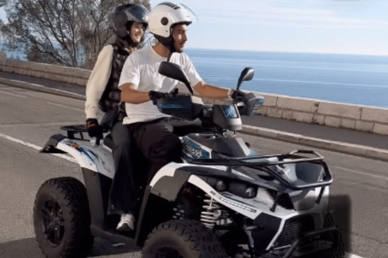 NICE BY ELECTRIC QUAD:panoramic tour from Nice with snack