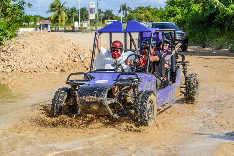 Punta Cana: Buggy or ATV Tour with Cenote & Beach Stops Buggy Single Driver