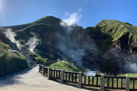 Prywatna jednodniowa wycieczka Beitou i Yangmingshan z Tajpej