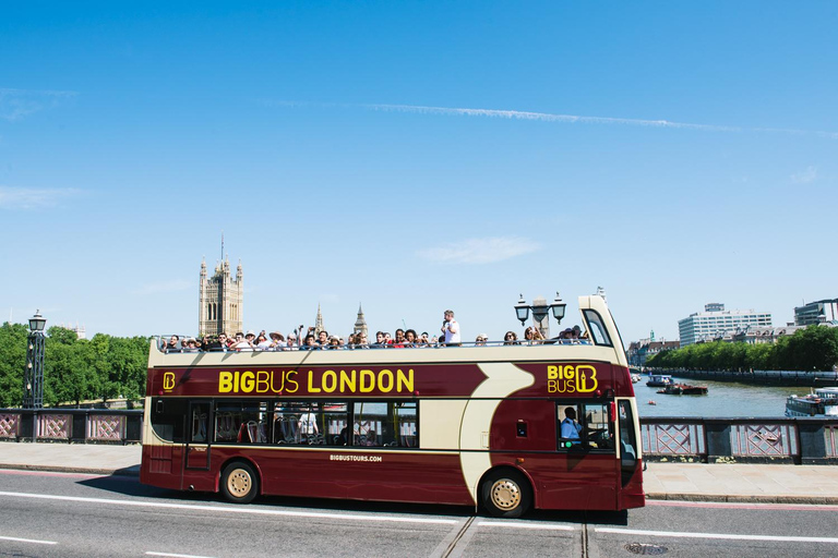 Londres : Tour de Londres, bus à arrêts à arrêts multiples et croisière fluviale24 heures de bus à arrêts multiples, tour de Londres et croisière sur la rivière