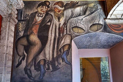 Mexico : Visite à pied du centre historique avec peintures murales