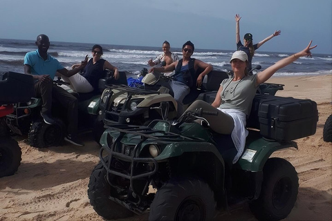 Saly: Bandia Reserve & Pink Lake Private Tour with Boat Ride