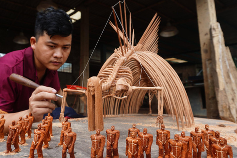 Hoi An: Corso di scultura del legno di 3 ore con un artista locale