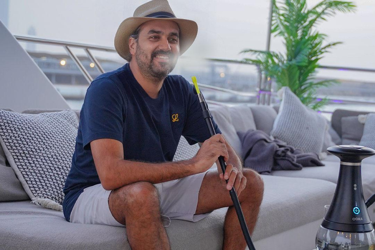 Dubai: Sunseeker Superyacht VIP Dinner, Drinks & Live DJ Soiree- Zen Med Gastronomy