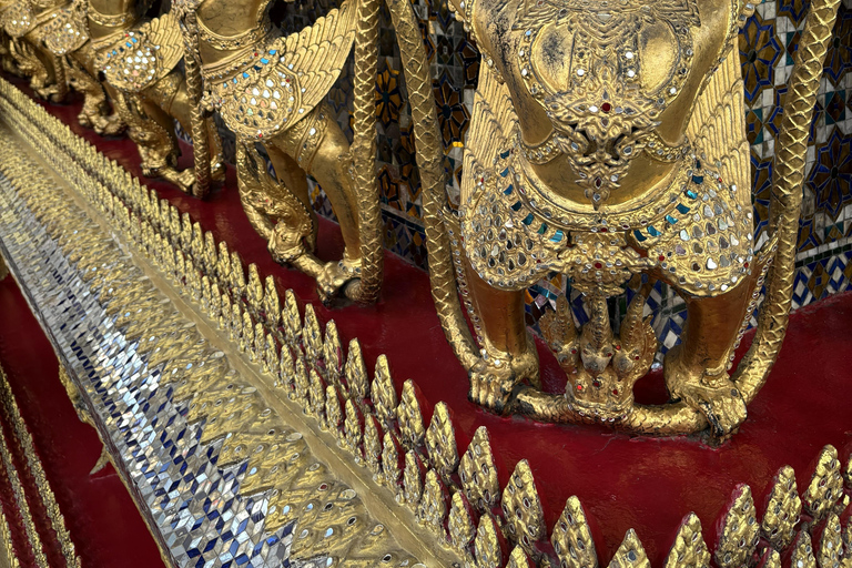 Bangkok: Floating & Railway Markets & Grand Palace Tour Hotel Pick-Up (Tour ends at Grand Palace)