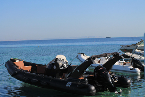 Hurghada: Salto a las Islas Giftun a Orange, Paradise y NemoHurghada: Salto de islas con lancha rápida, snorkel y almuerzo