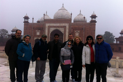 Delhi, Agra et Jaipur : circuit privé de 3 jours dans le Triangle d&#039;orVisite privée avec hébergement 5 étoiles, transport et guide inclus