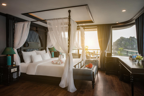 2/3-Day Halong & Lan Ha Bay Doris 5* Cruise balcony, bathtub 2-Day Cruise without Transfer