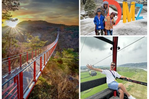 Seúl: Visita a la DMZ con Puente Colgante y Góndola opcionales