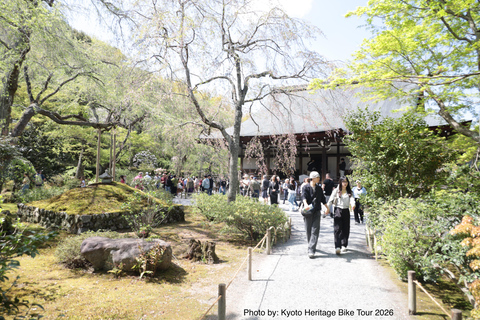 Kyoto: E-Bike Tour of Palace, Castle, Temples & Hidden Gems