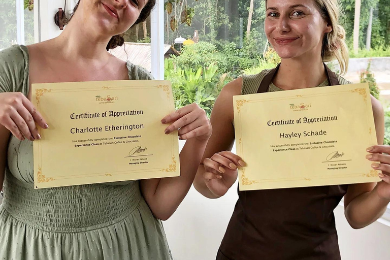 Ubud: Kakaoplantage erkunden, Schokolade herstellen und verkostenErkunden, Herstellen und Verkosten von Schokolade (Treffpunkt vor Ort)