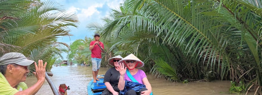 Hô-Chi-Minh-Ville : explorez le delta du Mékong et le village des cocotiers