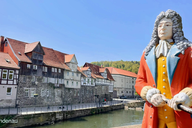 Drie-rivieren stad Hann. Münden: Rondleiding door Lindenau met humor en kennis van zaken.