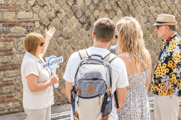 From Naples: Pompeii & Herculaneum Gems - Small Group Tour Small Group Experience - No Lunch included